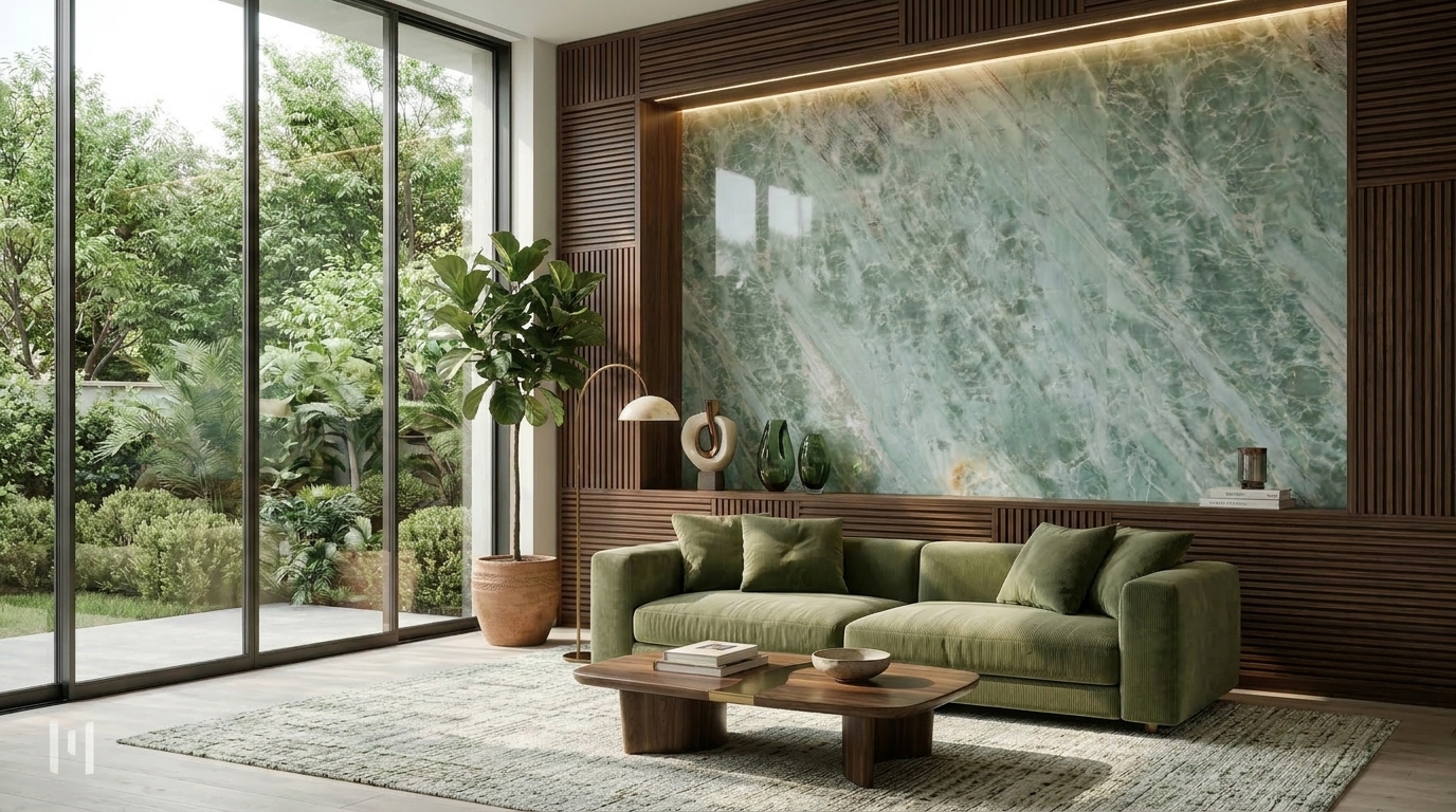 Sala com painel de presença